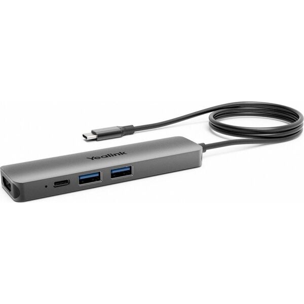 Stacja/replikator Yealink Typ-C to 2X USB-A, 1X USB-C, 1X HDMI (BYOD-BOX)
