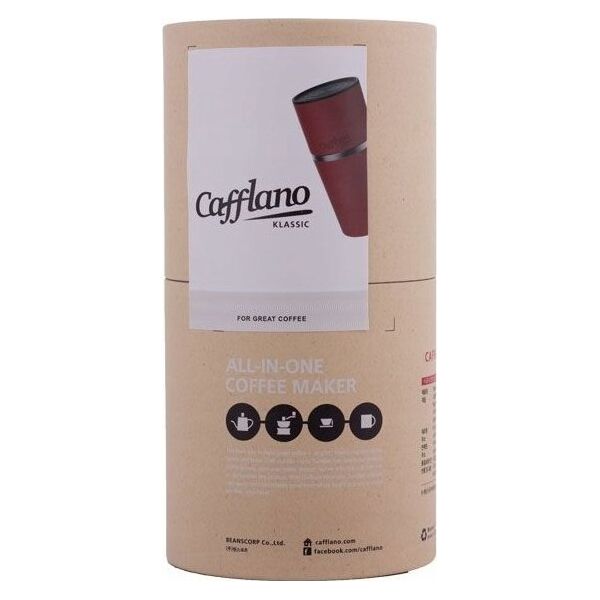 Cafflano Cafflano Klassic - All in One Coffee Maker - Czerwony