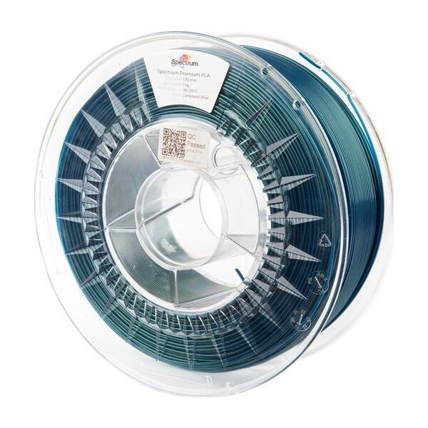 Spectrum Filament PLA 1.75mm Caribbean Blue 1kg