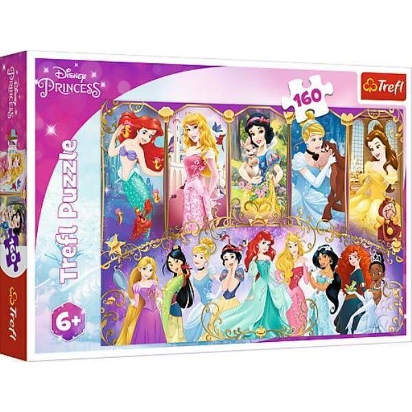 Trefl Puzzle 160el Portrety Księżniczek 15407 TREFL p12