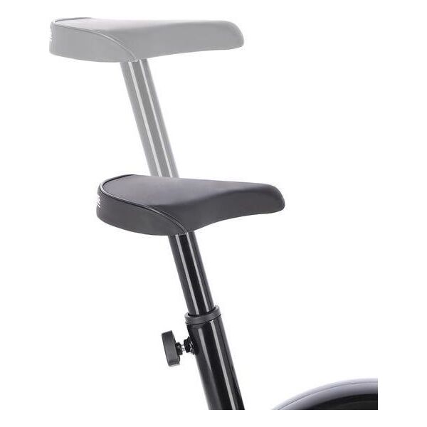 Rower stacjonarny One Fitness treningowy mechaniczny RW3011 czarno-biały