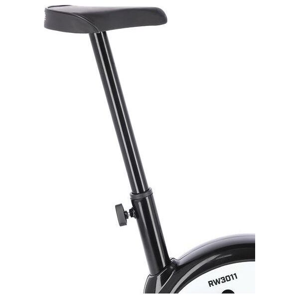 Rower stacjonarny One Fitness treningowy mechaniczny RW3011 czarno-biały
