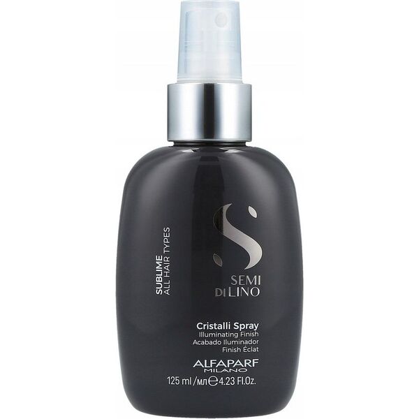 Alfaparf ALFAPARF MILANO Semi Di Lino Sublime Cristalli Spray Na połysk włosów 125ml