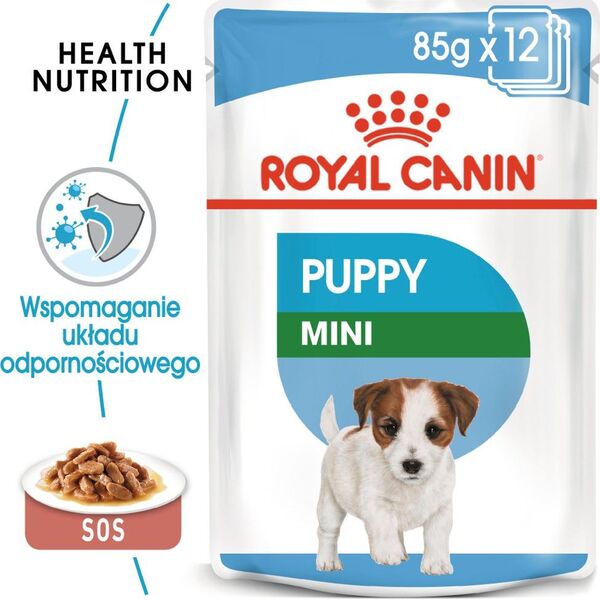 Royal Canin Karma SHN Mini Puppy w sosie 12x85g