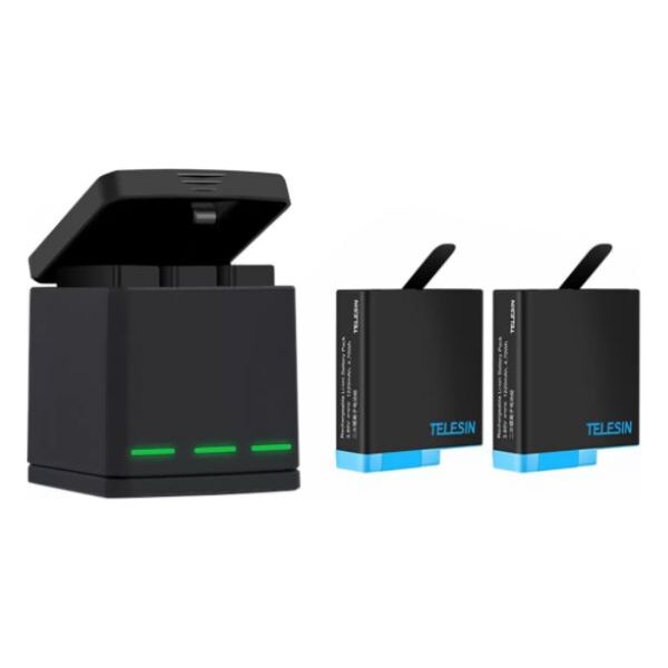 Telesin Box Telesin dla GoPro Hero 8 + 2 baterie (GP-BNC-801)
