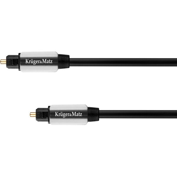 Kabel Kruger&Matz Toslink - Toslink 1.5m czarny (KM0320)