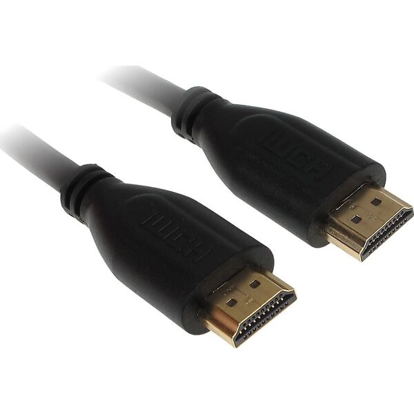 Kabel HDMI - HDMI 1m czarny (HDMI-1.0-FF)