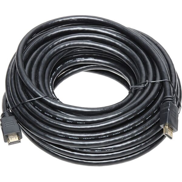 Kabel HDMI - HDMI 15m czarny (HDMI-15-V2.0)