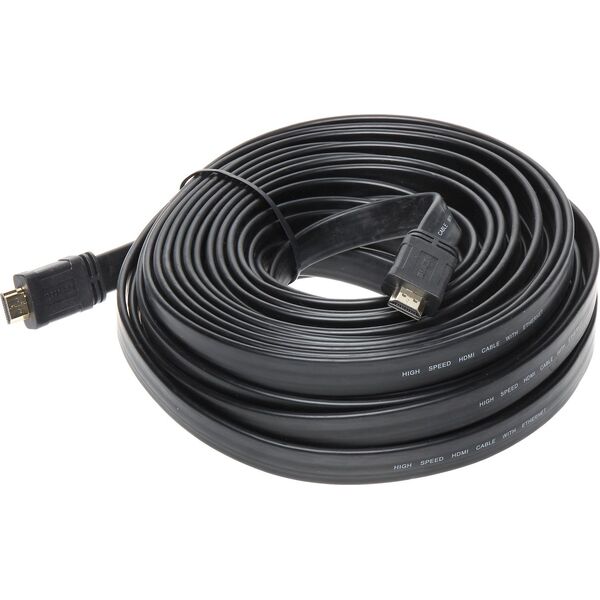 Kabel HDMI - HDMI 15m czarny (HDMI-15-FL)