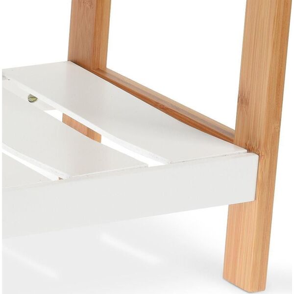 Storage Solutions Regał BAMBUSOWY stojak na buty 2 poziomy