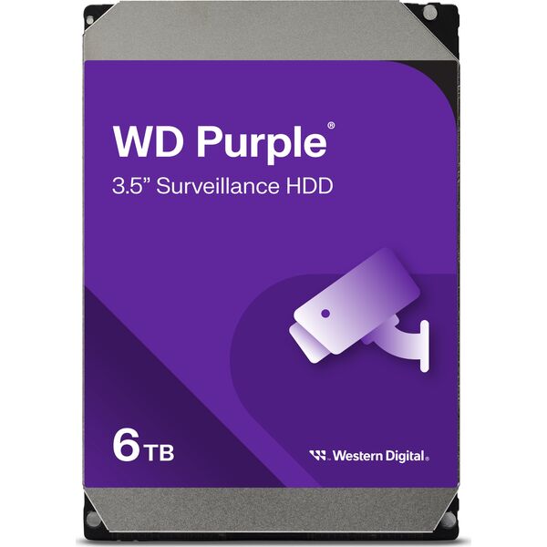Dysk serwerowy WD Purple 6TB 3.5'' SATA III (6 Gb/s)  (WD63PURZ)
