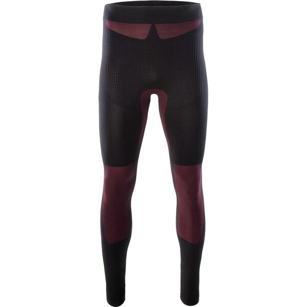 Hi-Tec Bielizna termoaktywna męskie spodnie kalesony Hino Bottom czarno-czerwone rozmiar: M/L