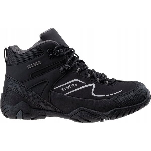 Elbrus BUTY WYSOKIE MAASH MID WP TEEN BLACK/DARK GREY 36