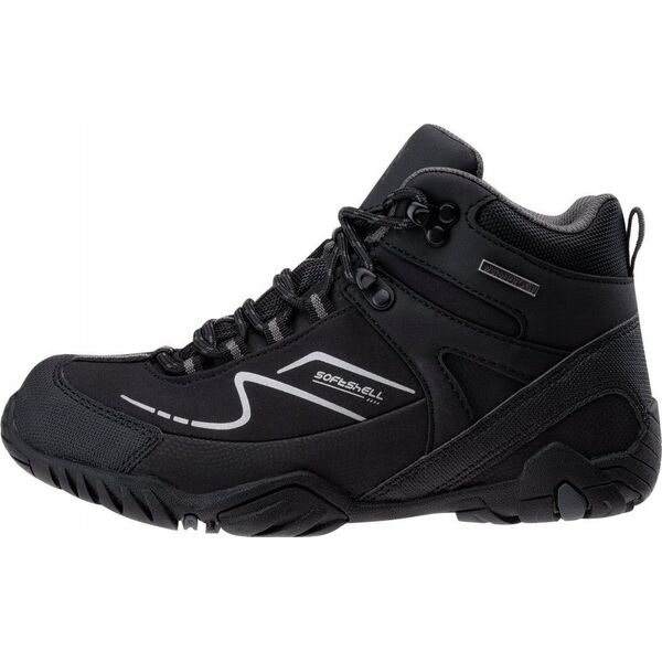 Elbrus BUTY WYSOKIE MAASH MID WP TEEN BLACK/DARK GREY 38