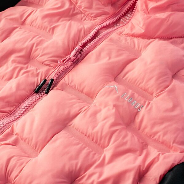 Elbrus KURTKA OCIEPLANA JULIMAR WO'S FLAMINGO PINK/BLACK L