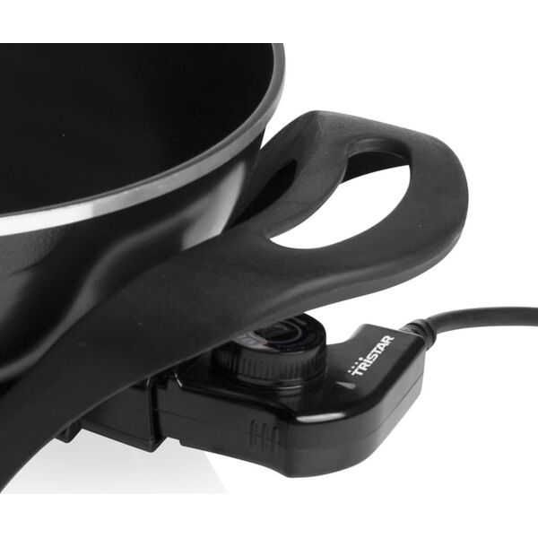 Tristar Patelnia typu WOK elektryczna PZ-9130, 1500 W, 4,5 L, czarna