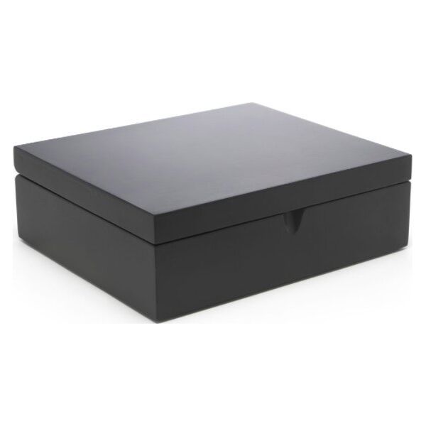 Bredemeijer Bredemeijer Tea Bag Box with 6 Compartments, black 184006
