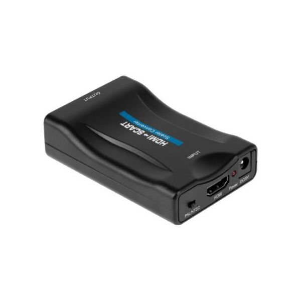 Adapter AV HDMI - Scart czarny (ZLA0111)