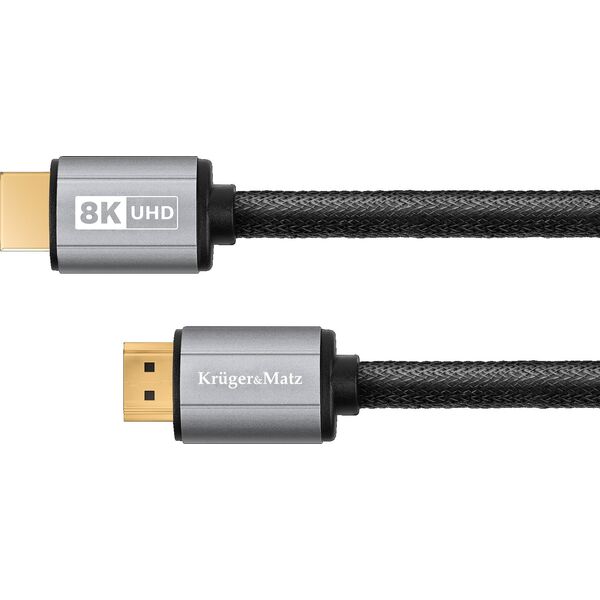 Kabel Kruger&Matz HDMI - HDMI 3m czarny (KM1266)