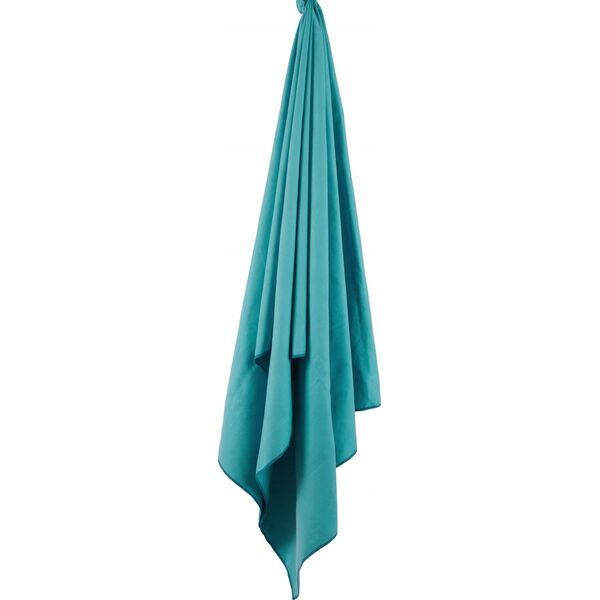 Lifeventure Recycled SoftFibre Trek Towel, Teal, Large