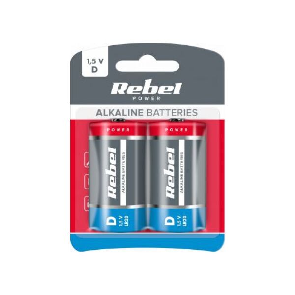 Rebel Bateria D / R20 2 szt.
