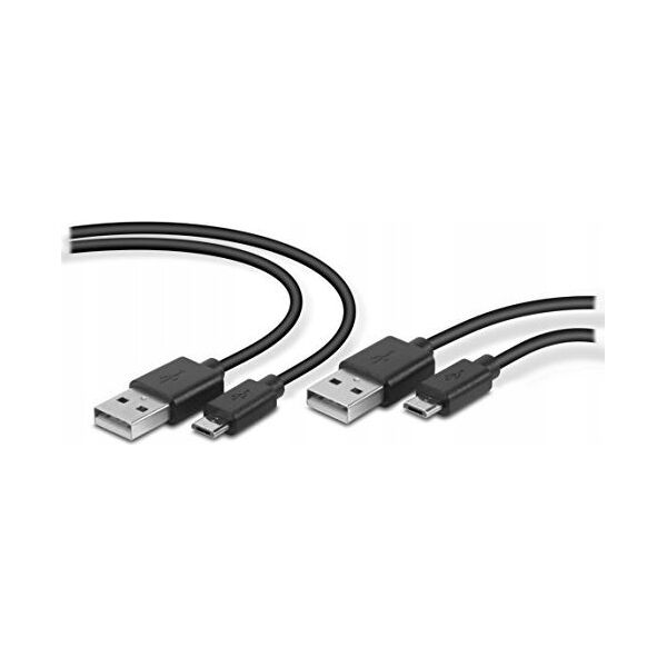 Speedlink STREAM Play & Charge USB Cable Set - for PS4, black
