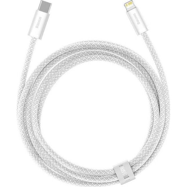 Kabel USB Baseus USB-C - Lightning 2 m Biały (BSU3062WHT)