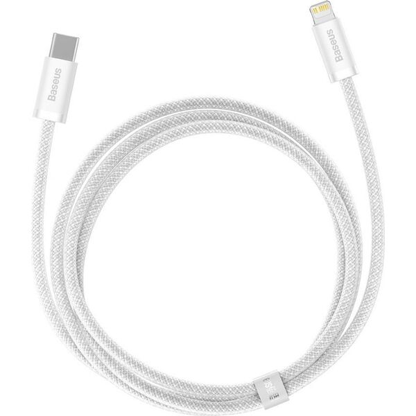 Kabel USB Baseus USB-C - Lightning 1 m Biały (BSU3071WHT)