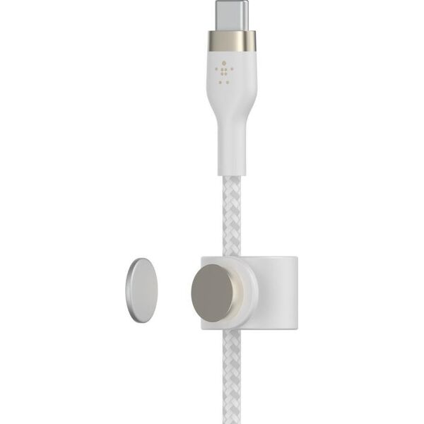 Kabel USB Belkin USB-C - Lightning 1 m Biały (CAA011BT1MWH)