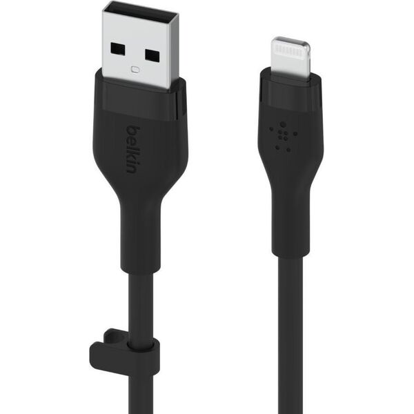 Kabel USB Belkin USB-A - Lightning 1 m Czarny (CAA008BT1MBK)
