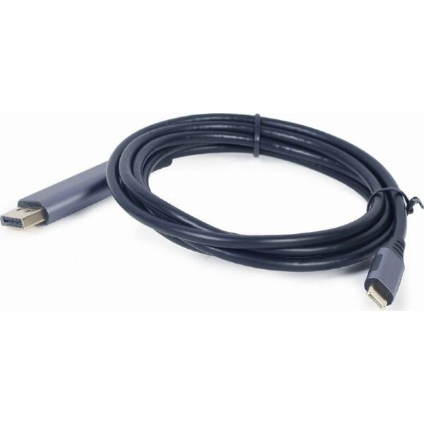 Kabel USB Gembird USB-C - DisplayPort 1.8 m Szary (CC-USB3C-DPF-01-6)