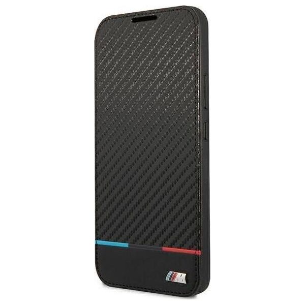 BMW Etui BMW BMBKS22MPUCARTCBK Samsung Galaxy S22+ Plus czarny/black bookcase M Collection Triangles