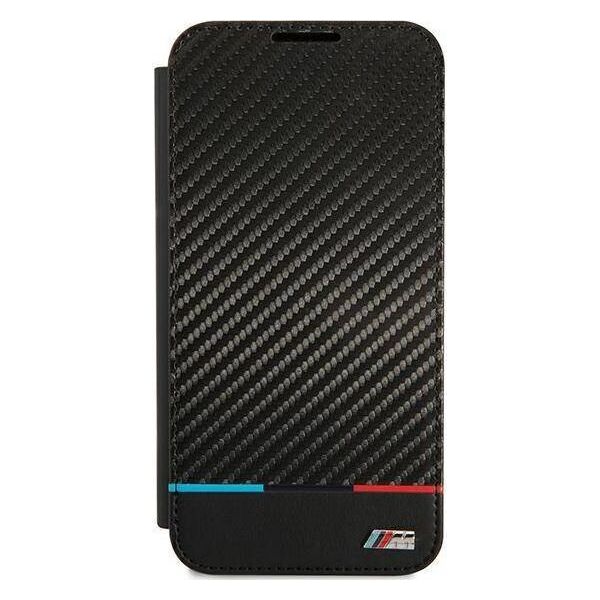 BMW Etui BMW BMBKS22MPUCARTCBK Samsung Galaxy S22+ Plus czarny/black bookcase M Collection Triangles
