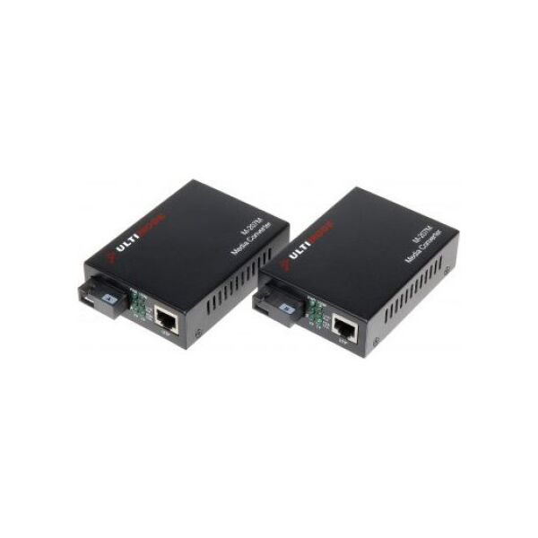 Konwerter światłowodowy Ultimode MEDIA KONWERTER JEDNOMODOWY KOMPLET TXRX M-207M ULTIMODE