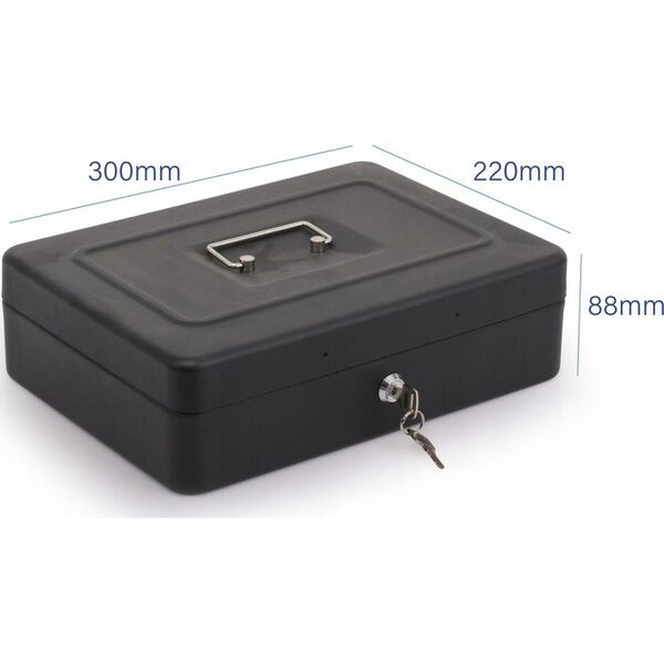 Red Eagle kaseta metalowa na pieniądze BOX-300