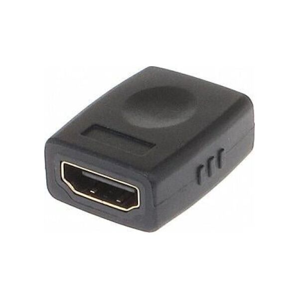 Adapter AV HDMI - HDMI czarny (HDMI-GG)