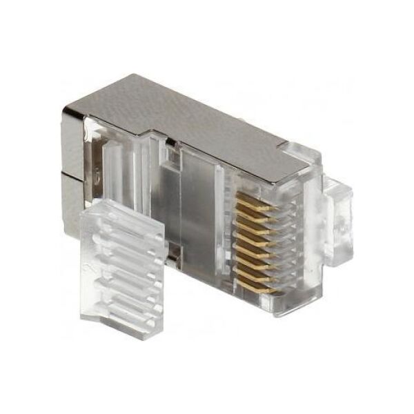 WTYK MODULARNY EKRANOWANY RJ45/6-EKRAN*P10