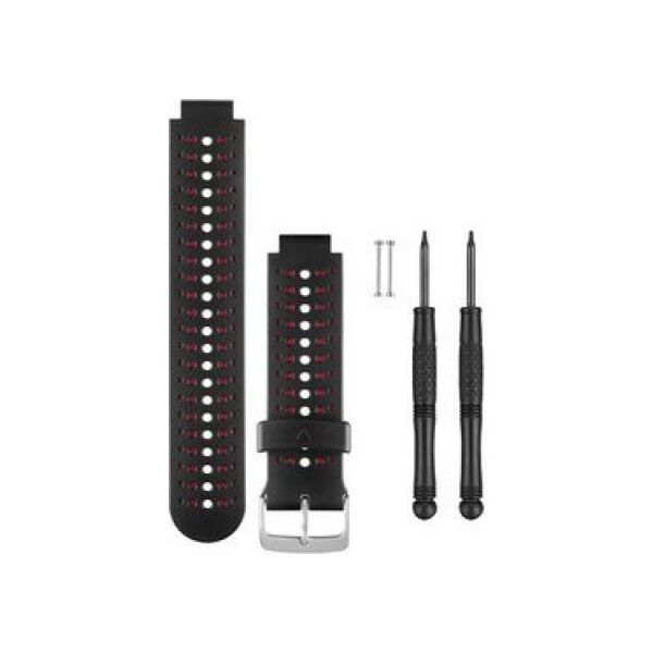 Garmin Pasek gumowy na nadgarstek - seria Forerunner 23x, 630, 735 (marsalowy / czarny) (010-11251-90)