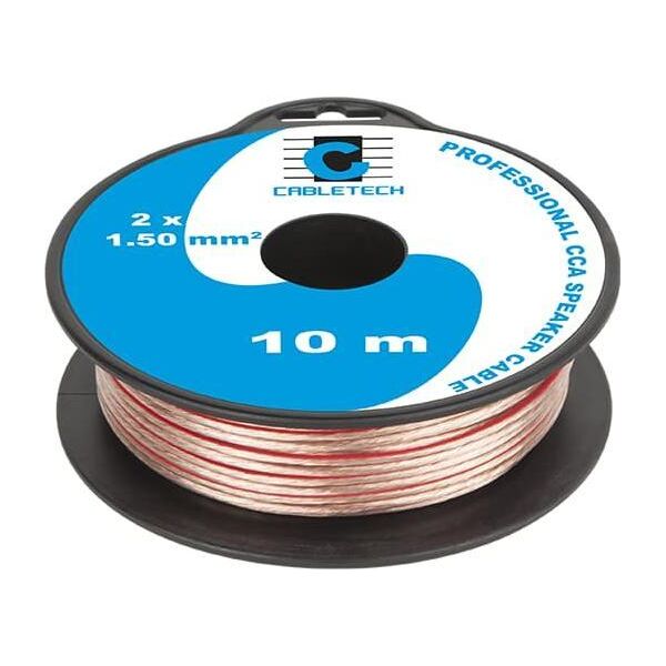 Przewód Cabletech Kabel głośnikowy CCA 1.5mm 10M