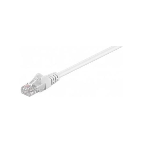 RB-LAN CAT 5e Kabel łączący, U/UTP, biały - Długość kabla 50 m
