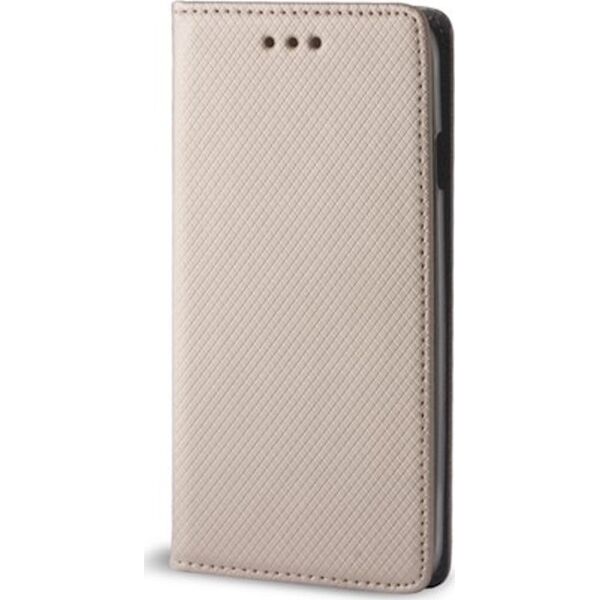 TelForceOne Etui Smart Magnet do iPhone 13 Pro Max 6,7" złote