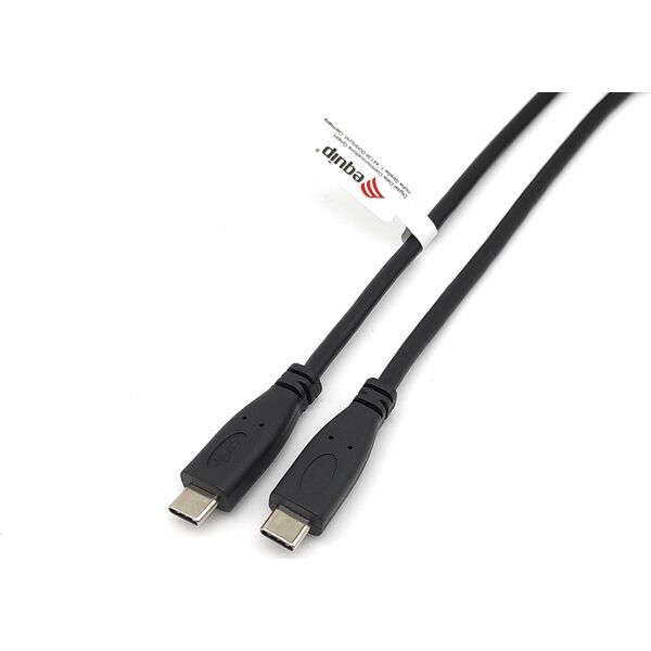 Kabel USB Equip USB-C - USB-C 3 m Czarny (128888)