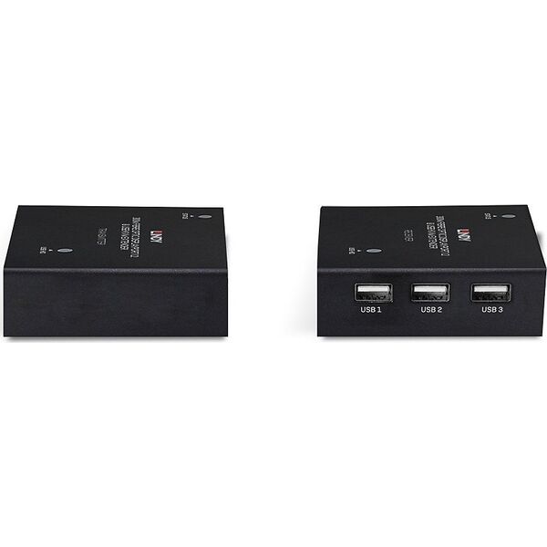 System przekazu sygnału AV Lindy Lindy 300m Fibre Optic DisplayPort 1.2 KVM Extender