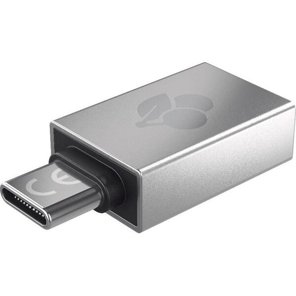 Adapter USB Cherry 61710036 USB-C - USB Srebrny  (61710036)