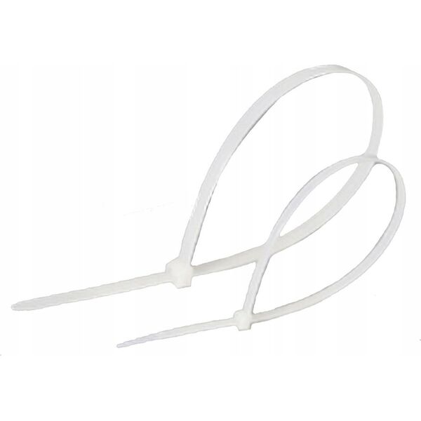 Lanview Cable tie white 7.5 x 350 mm