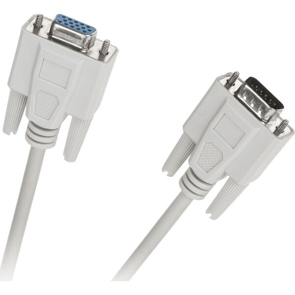 Kabel D-Sub (VGA) - D-Sub (VGA) 1.8m biały (KPO3712-1.5)