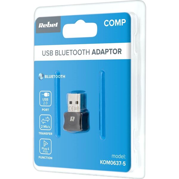Adapter bluetooth Rebel Adapter Bluetooth 5.0 Rebel NanoStick