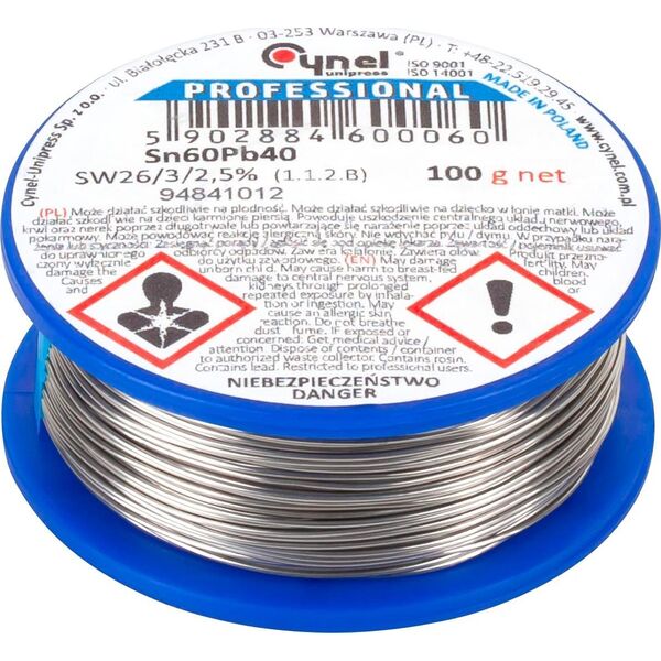 Cynel Cyna 0.56mm/100g Sn60Pb40 CYNEL