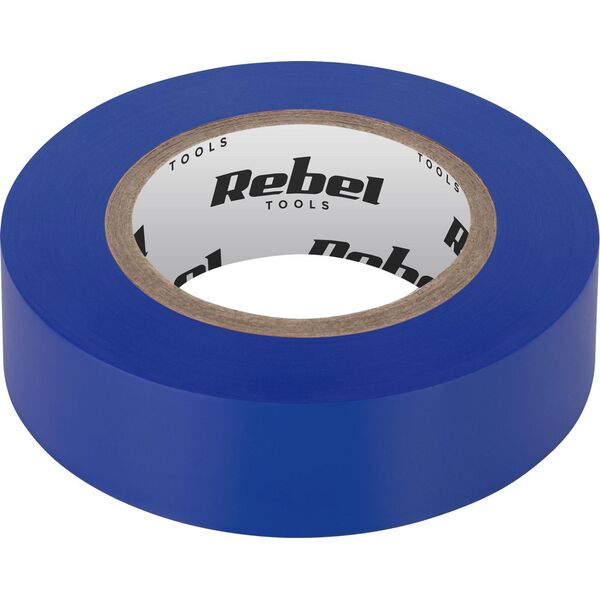 Rebel Taśma izolacyjna klejąca REBEL (0,13 mm x 19 mm x 10 yd) niebieska