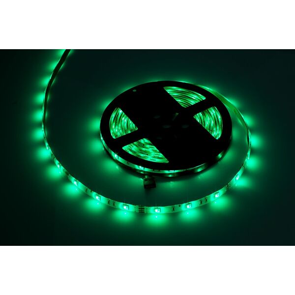 Taśma LED Rebel Sznur diodowy 5m Rebel RGB(150x5050 SMD), wodoodporny -- białe PCB